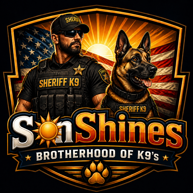 SonShines Brotherhood of K9's Logo